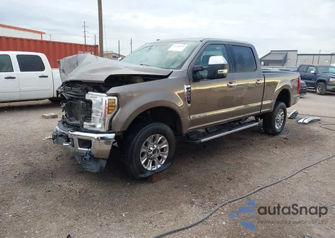 2019 Ford F-250 Xlt из США, поврежденный, VIN 1FT7W2BT9KEG41251